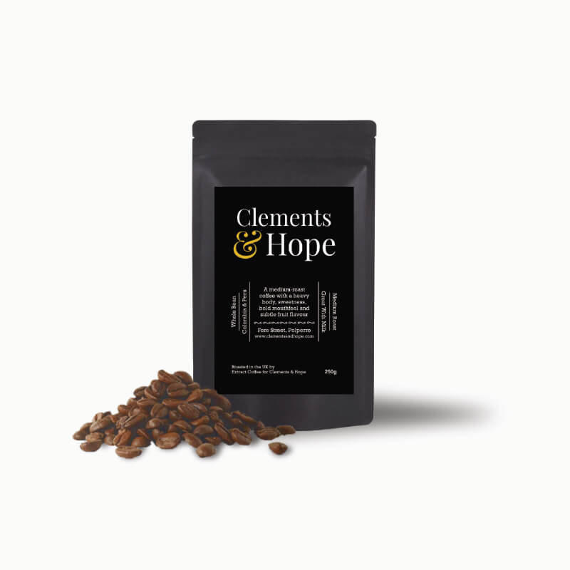 Whole Bean Coffee (250g) 2 Whole Bean Coffee Clements & Hope 250g