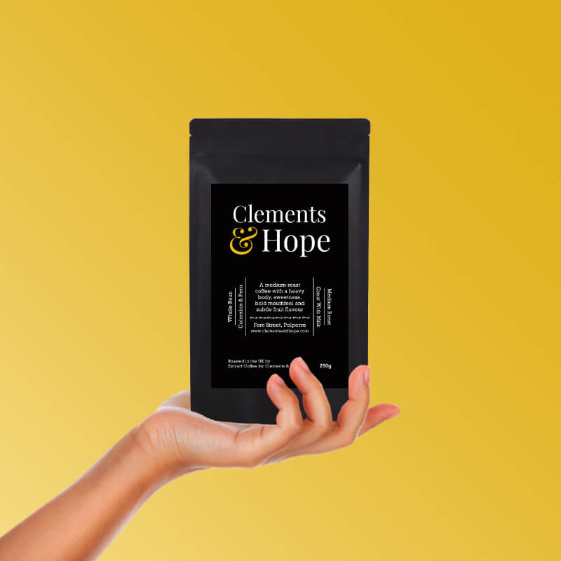 Whole Bean Coffee (250g) 1 Whole Bean Coffee Clements & Hope 250g